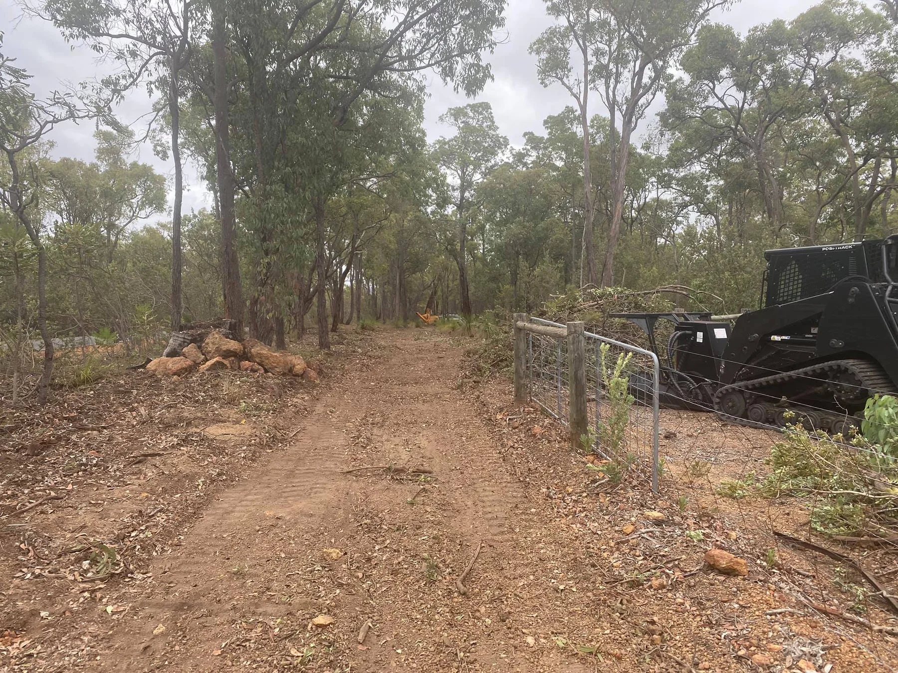 Firebreak maintenance and bushfire mitigation track clearing in Perth WA
